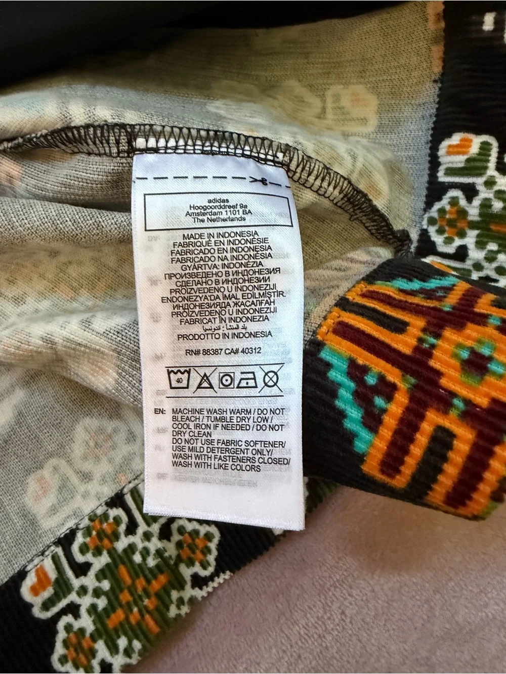 adidas Monogram Print Coach Jacket - Black 2XL